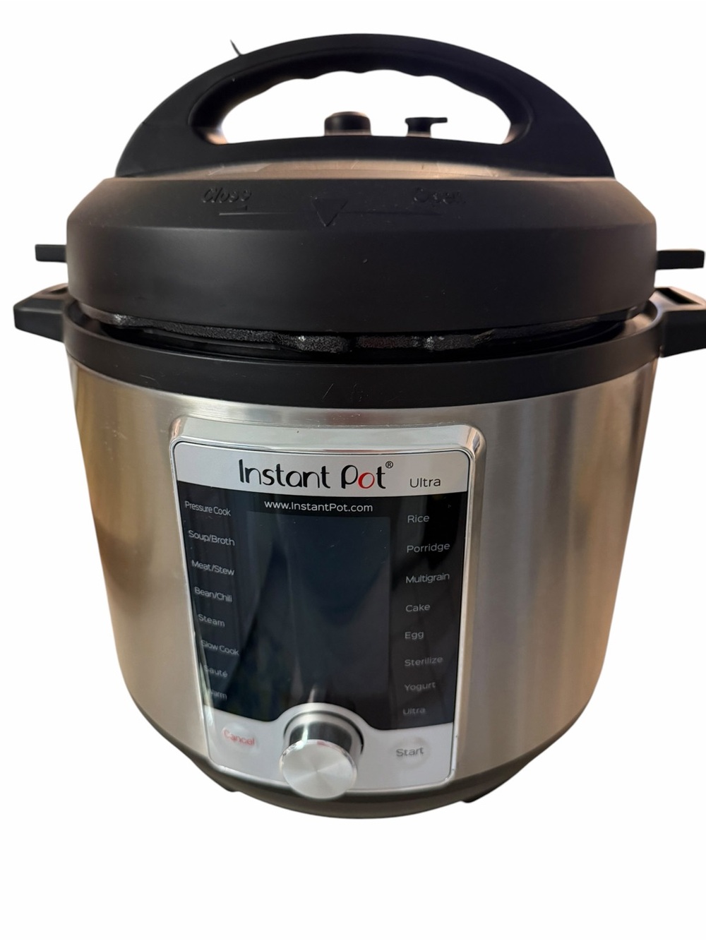 Instant Pot Ultra 6-Quart Electric Pressure Cooker - Black and Stainless